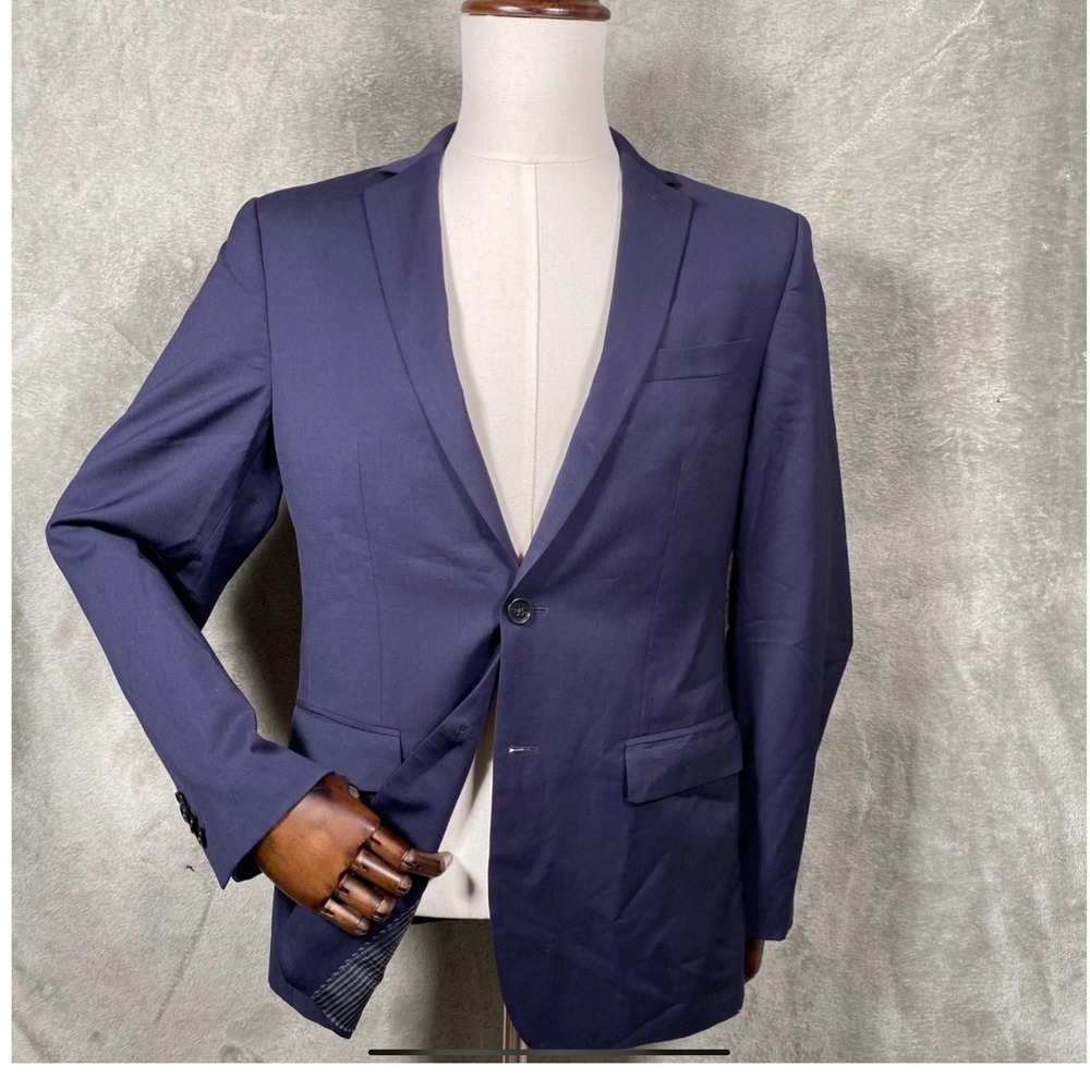 Banana Republic Blazer Mens 38 Regular‎ Slim Fit Wool Marzotto Suit Jacket